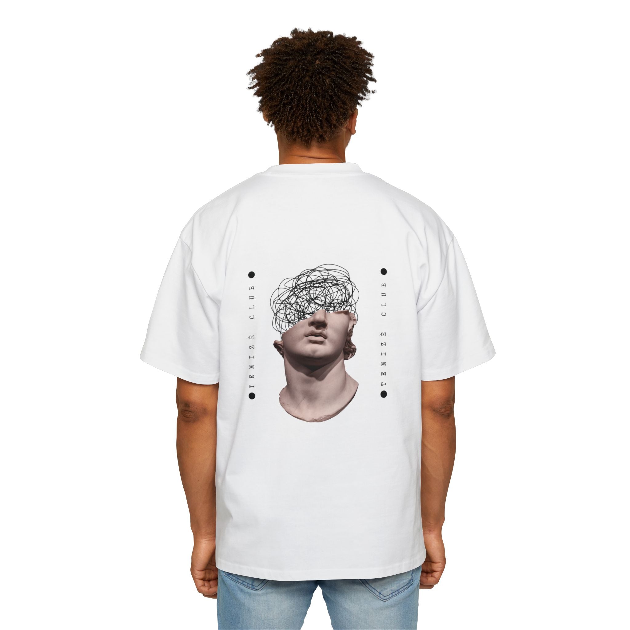 TEMIZÉ CLUB — 'Overthinking' Artistic Bust Graphic Tee